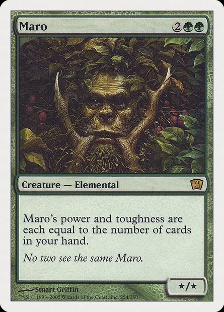 Maro, Magic card 9ED 254 — Ninth Edition set