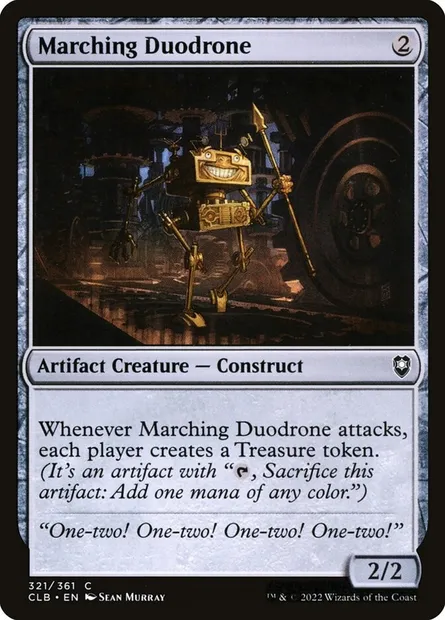 Marching Duodrone, Magic card CLB 321 — Commander Legends: Battle for Baldur's Gate set