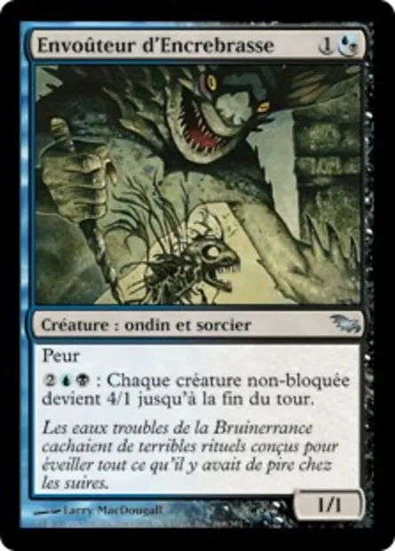 Envoûteur d'Encrebrasse, carte Magic SHM 168 — extension Sombrelande