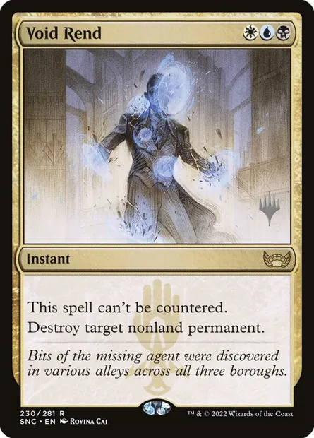 Void Rend, Magic card PSNC 230p — Streets of New Capenna Promos set