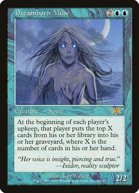 Dreamborn Muse, Magic card LGN 36 — Legions set