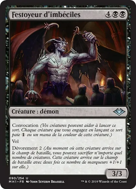 Festoyeur d'imbéciles, carte Magic MH1 90 — extension Horizons du Modern