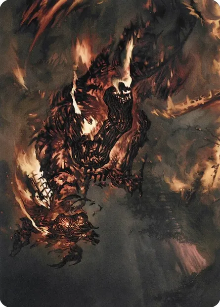 Pyre Spawn // Pyre Spawn, carte Magic AVOW 48 — extension Crimson Vow Art Series