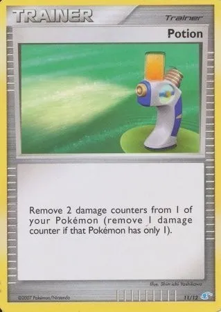 Potion, Pokémon card TK3M 011 — DP Trainer Kit (Manaphy) set