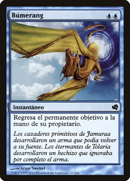 Boomerang, Magic card PS11 27 — Salvat 2011 set