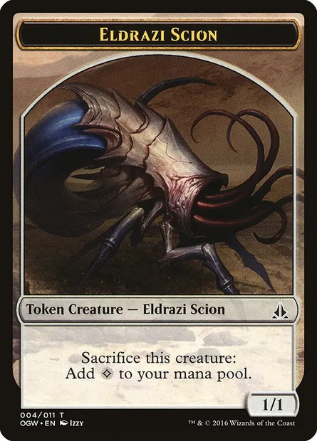Eldrazi Scion, Magic card TOGW 4 — Oath of the Gatewatch Tokens set