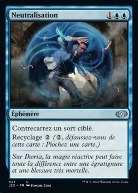 Neutralisation, carte Magic J22 327 — extension Jumpstart 2022