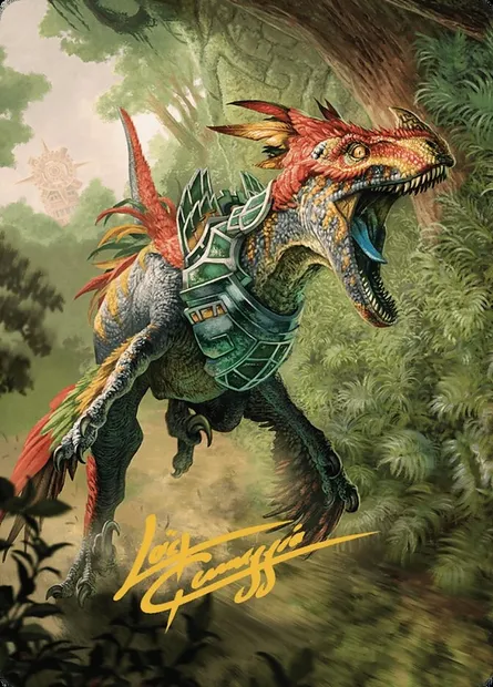 Dinosaur // Dinosaur, Magic card ALCI 67 — The Lost Caverns of Ixalan Art Series set
