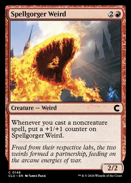 Spellgorger Weird, Magic card CLU 148 — Ravnica: Clue Edition set