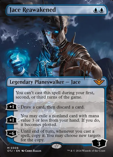 Jace Reawakened, Magic card OTJ 306 — Outlaws of Thunder Junction set