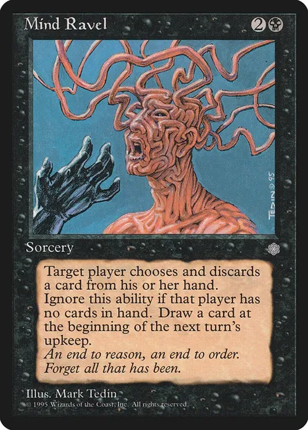 Mind Ravel, Magic card ICE 147 — Ice Age set
