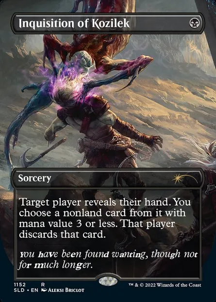 Inquisition de Kozilek, carte Magic SLD 1152 — extension Secret Lair Drop