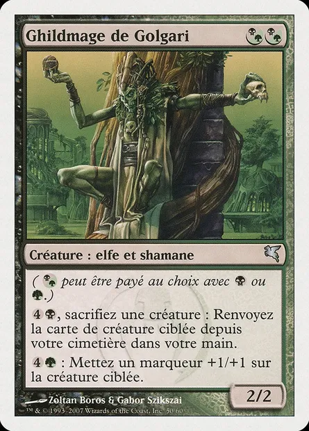 Golgari Guildmage, Magic card PSAL B50 — Salvat 2005 set
