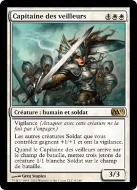 Capitaine des veilleurs, carte Magic M13 8 — extension Magic 2013
