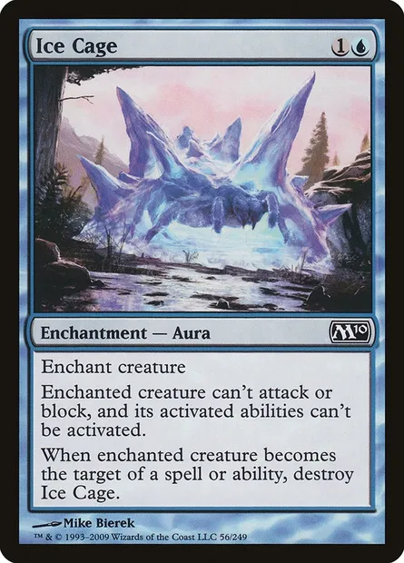 Ice Cage, Magic card M10 56 — Magic 2010 set