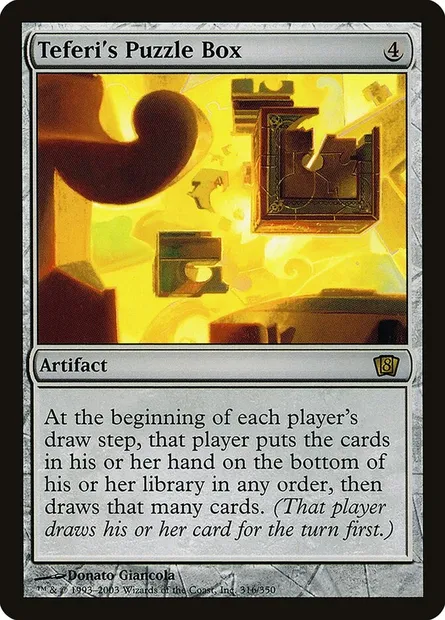 Teferi's Puzzle Box, Magic card 8ED 316★ — Eighth Edition set