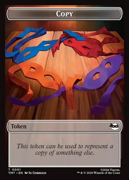 Copy, Magic card TTMT 1 — Teenage Mutant Ninja Turtles Tokens set