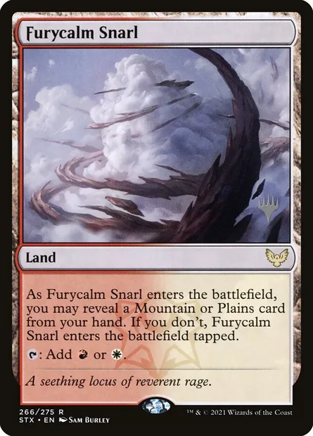 Lacis calmerage, carte Magic PSTX 266p — extension Strixhaven: School of Mages Promos