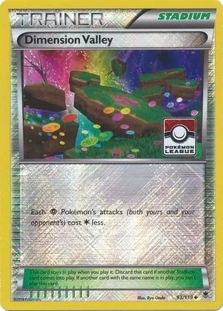 Vallée Dimensionnelle, carte Pokémon LGP 093-4 — extension League Promos