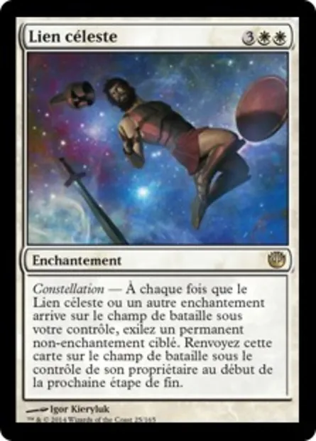 Lien céleste, carte Magic JOU 25 — extension Incursion dans Nyx