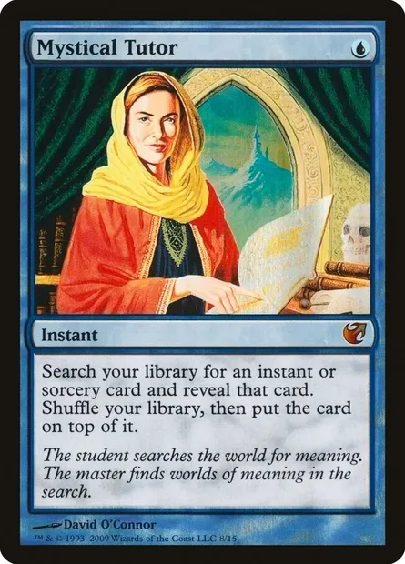 Mystical Tutor, Magic card V09 8 — From the Vault: Exiled set