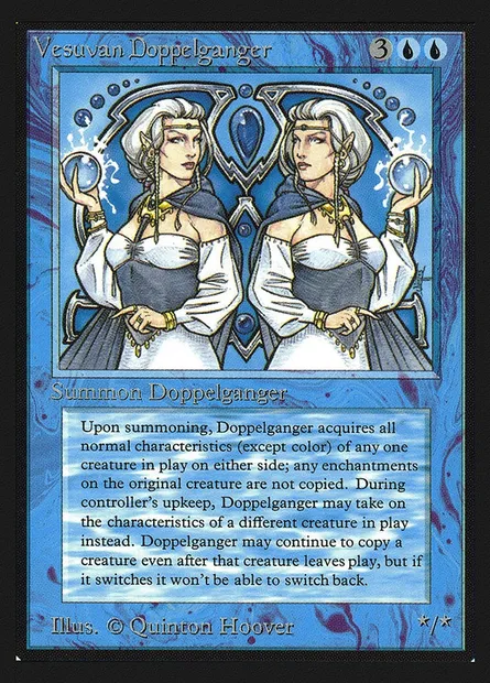 Vesuvan Doppelganger, Magic card CED 88 — Collectors' Edition set