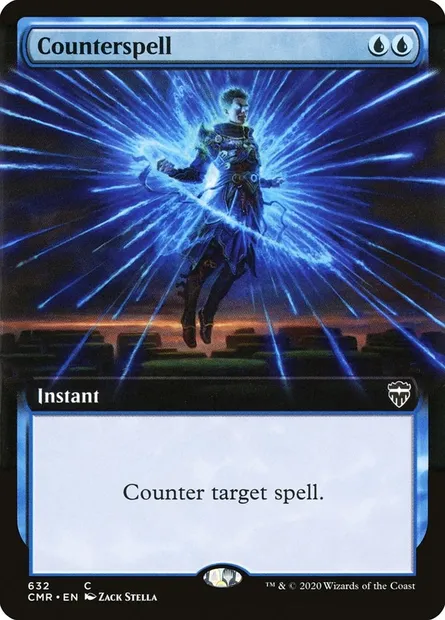 Counterspell, Magic card CMR 632 — Commander Legends set