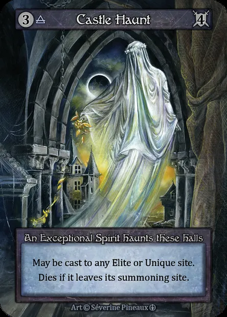 Castle Haunt, Sorcery card ATH 015 — Arthurian Legends set