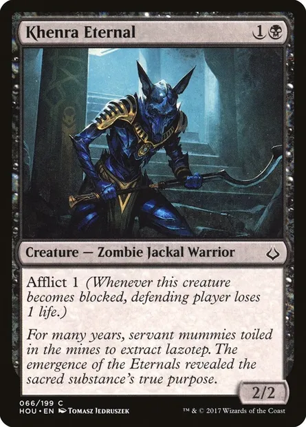 Khenra Eternal, Magic card HOU 66 — Hour of Devastation set