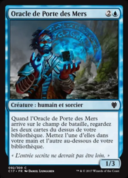 Oracle de Porte des Mers, carte Magic C17 92 — extension Commander 2017