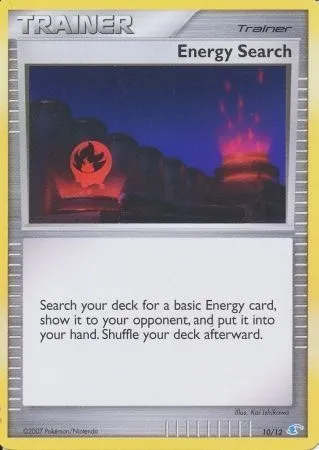 Energy Search, Pokémon card TK3M 010 — DP Trainer Kit (Manaphy) set