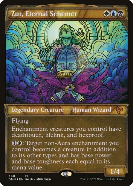 Zur, Eternal Schemer, Magic card DMU 368 — Dominaria United set