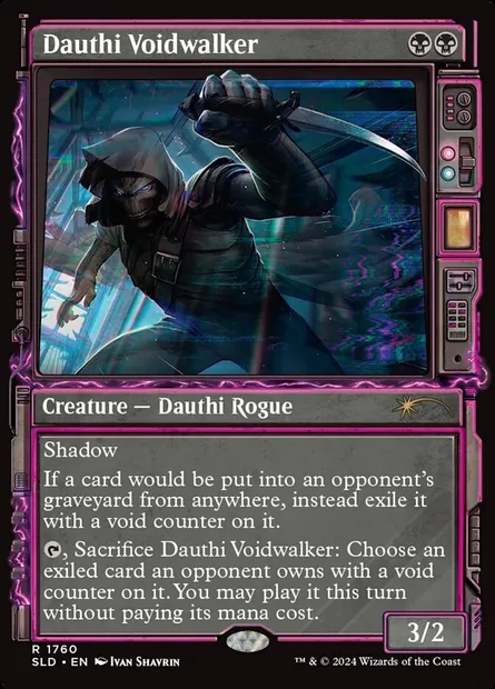 Marchevide dauthi, carte Magic SLD 1760 — extension Secret Lair Drop