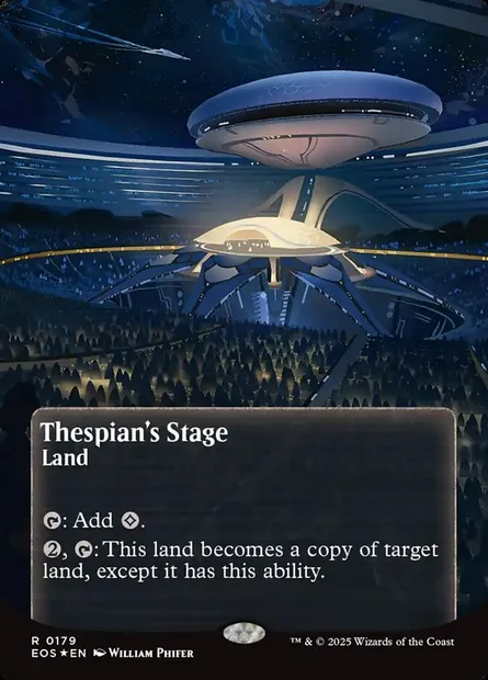 Thespian's Stage, Magic card EOS 179 — Edge of Eternities: Stellar Sights set
