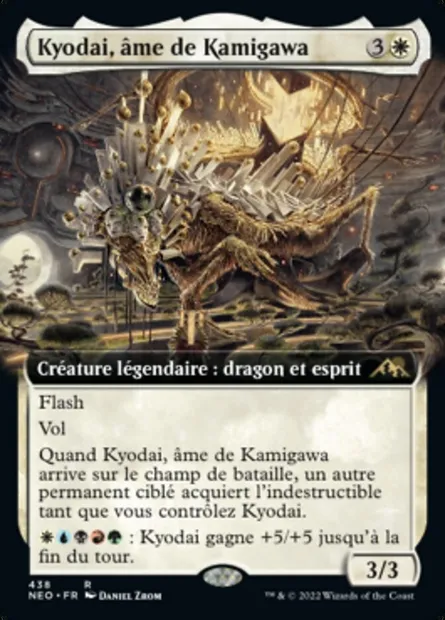 Kyodai, âme de Kamigawa, carte Magic NEO 438 — extension Kamigawa: La Dynastie Néon