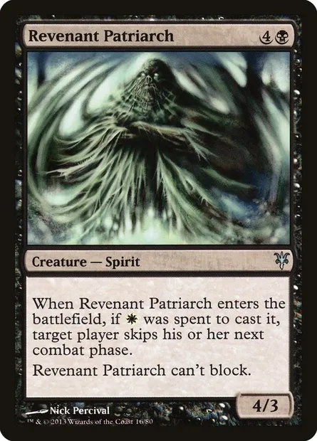Revenant Patriarch, Magic card DDK 16 — Duel Decks: Sorin vs. Tibalt set