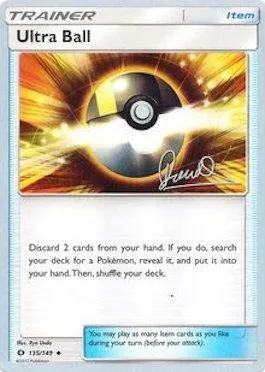 Ultra Ball, Pokémon card WCD17 135-2 — World Championship Decks 2017 set