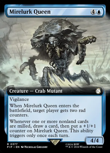 Mirelurk Queen, Magic card PIP 377 — Fallout set