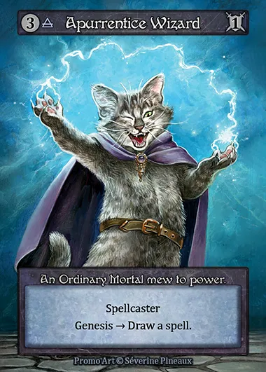 Apprentice Wizard, carte Sorcery PRO 027 — extension Promotional