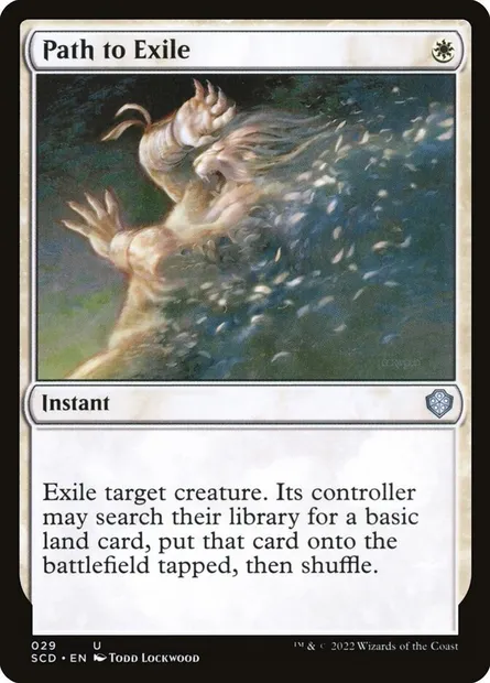 Path to Exile, Magic card SCD 29 — Starter Commander Decks set
