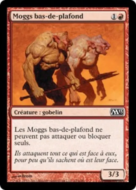 Moggs bas-de-plafond, carte Magic M13 143 — extension Magic 2013