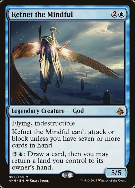 Kefnet the Mindful, Magic card AKH 59 — Amonkhet set