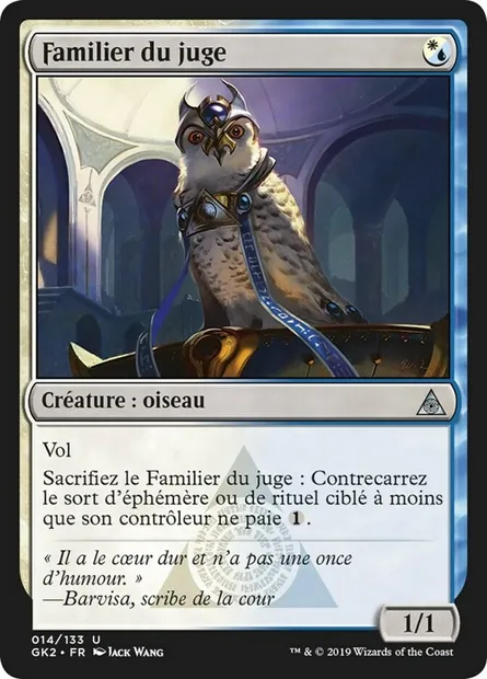Familier du juge, carte Magic GK2 14 — extension RNA Guild Kit