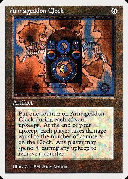 Armageddon Clock, Magic card SUM 234 — Summer Magic / Edgar set