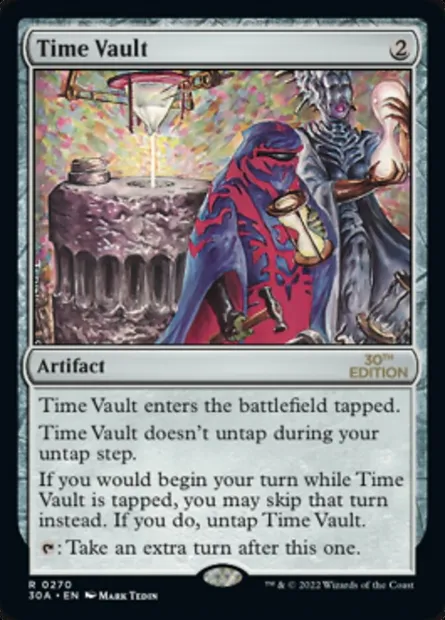 Time Vault, carte Magic 30A 270 — extension 30th Anniversary Edition