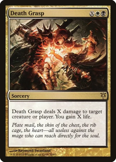 Prise mortelle, carte Magic DDK 32 — extension Duel Decks: Sorin vs. Tibalt