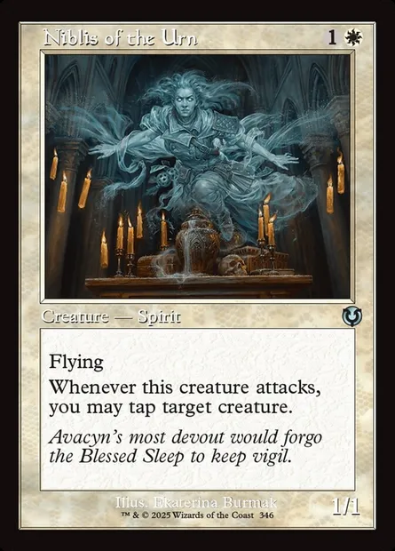 Niblis de l'urne, carte Magic INR 346 — extension Innistrad Remastered