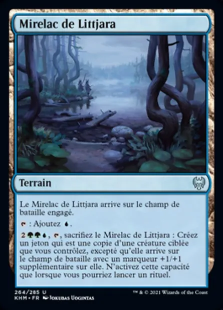 Mirelac de Littjara, carte Magic KHM 264 — extension Kaldheim