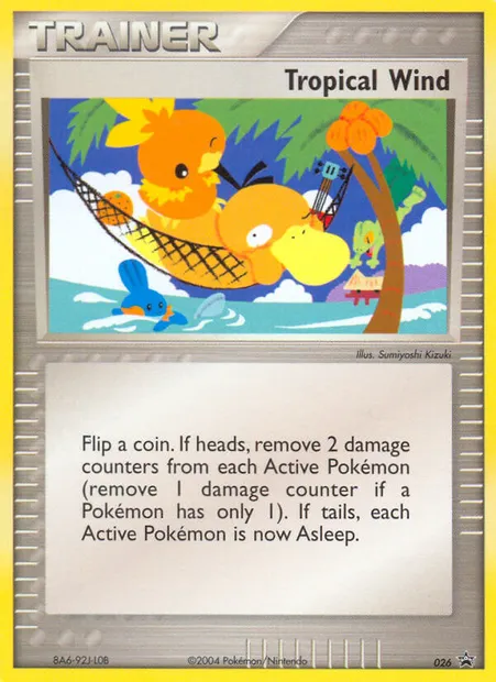 Tropical Wind, Pokémon card PR-NP 26 — Nintendo Black Star Promos set
