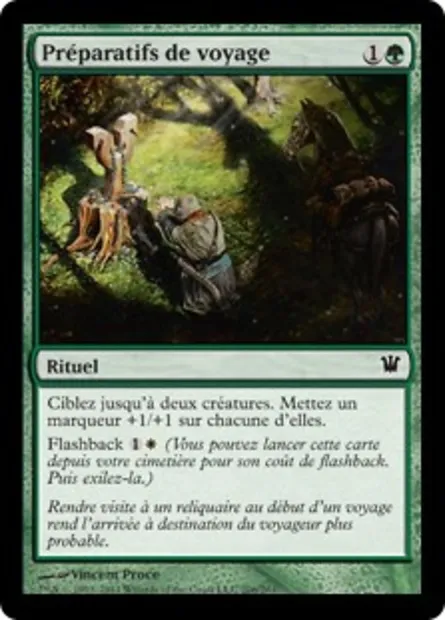 Préparatifs de voyage, carte Magic ISD 206 — extension Innistrad
